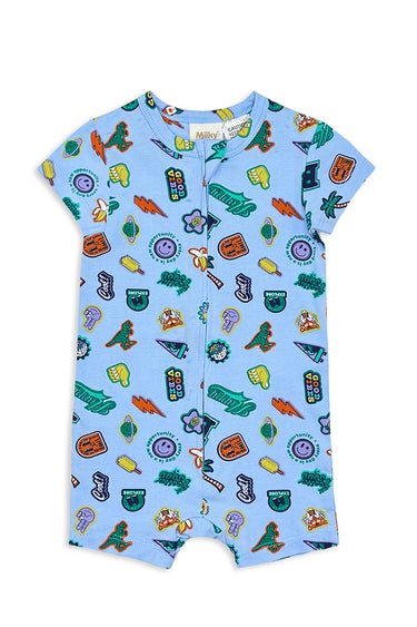 Milky - Happy Zip Romper